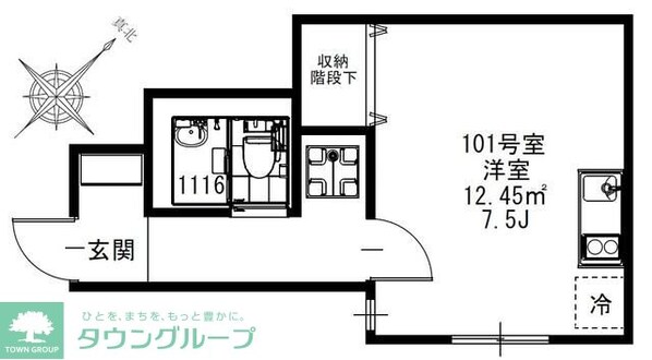 エスカレラ上福岡の物件間取画像